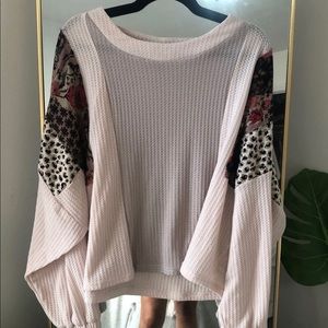 Thermal Cheetah pattern Sweater